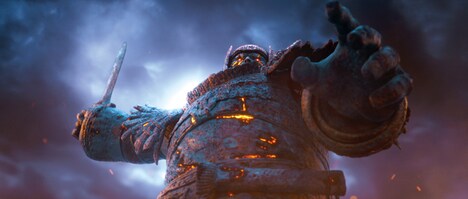 「妖怪大戦争 ガーディアンズ」の大魔神。