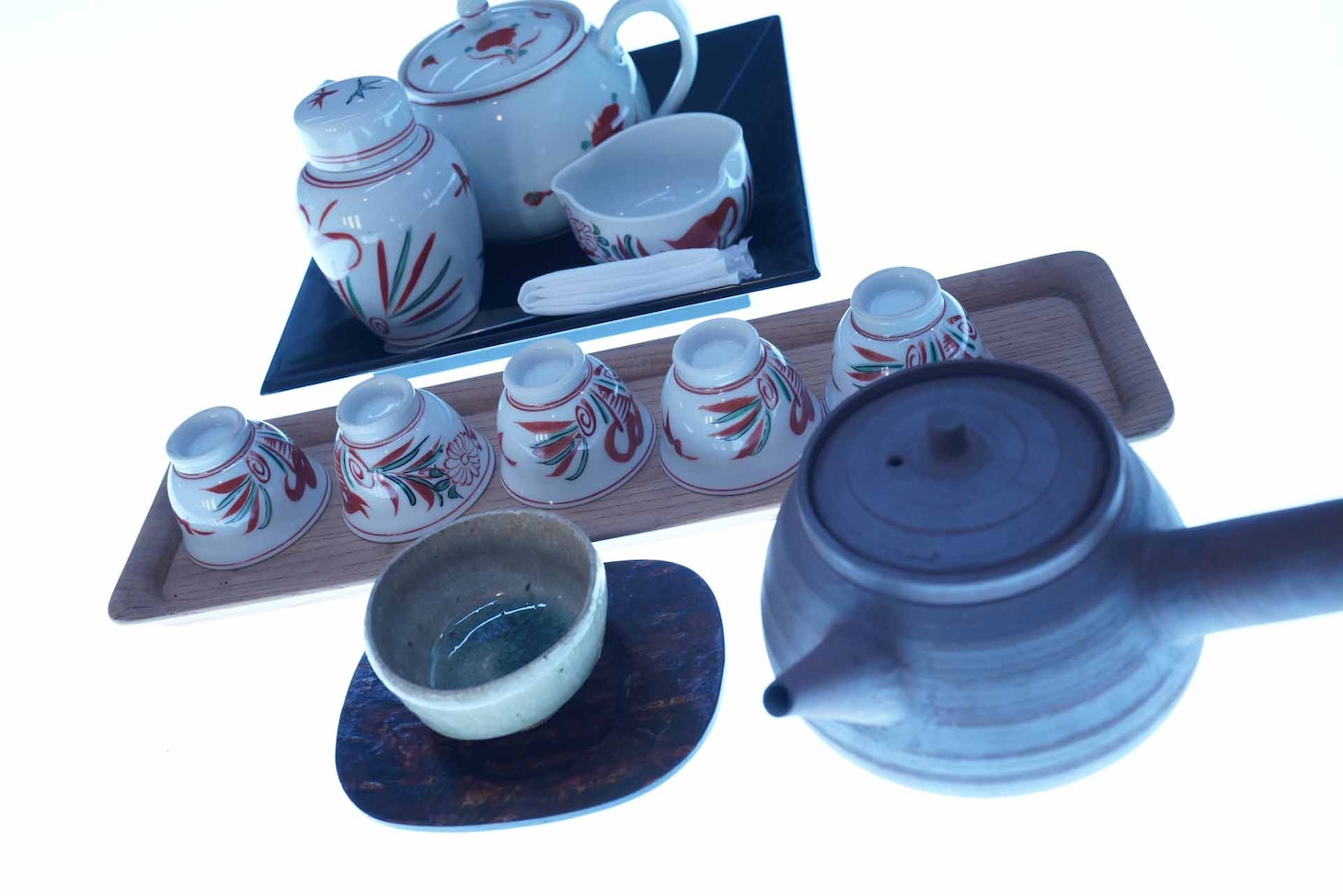 宇佐見のお茶セット。
