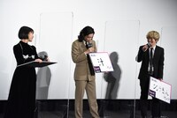 左から高畑充希、菅田将暉、Fukase。