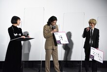 左から高畑充希、菅田将暉、Fukase。