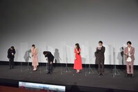 「漁港の肉子ちゃん」公開記念舞台挨拶の様子。