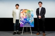 左から石川慶、Joshua。