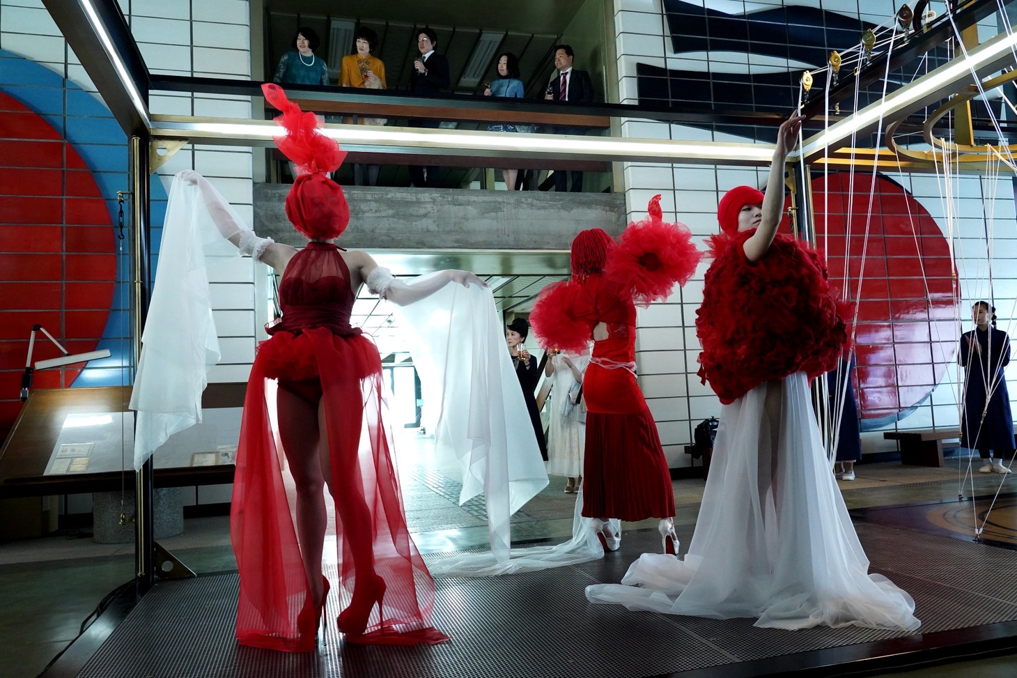 「Arc アーク」撮影現場のセット。