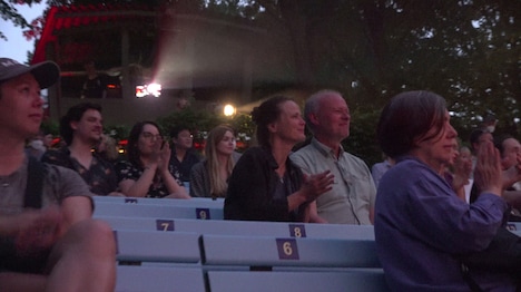 第71回ベルリン国際映画祭での「由宇子の天秤」上映時の様子。