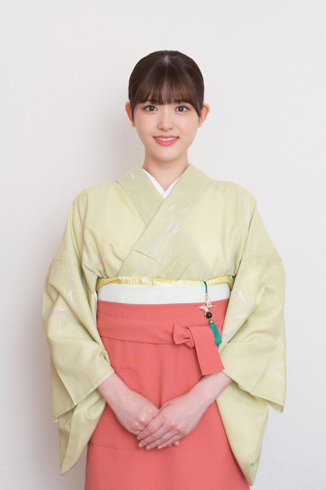 松村沙友理演じる坂村まひろ。