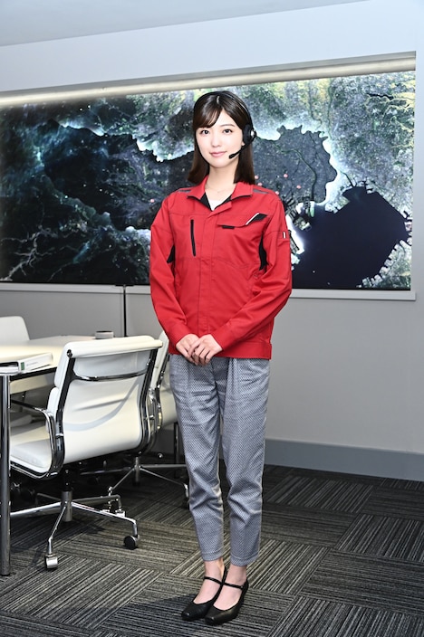 清川標役の工藤美桜。