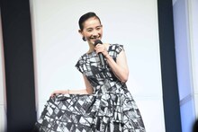 CGアニメーション部門で審査員を務めた篠原ともえ。