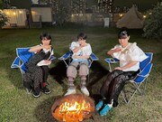 ｢『サマーフィルムにのって』もうひとつの青春の1ページ｣より、左から河合優実、伊藤万理華、祷キララ。