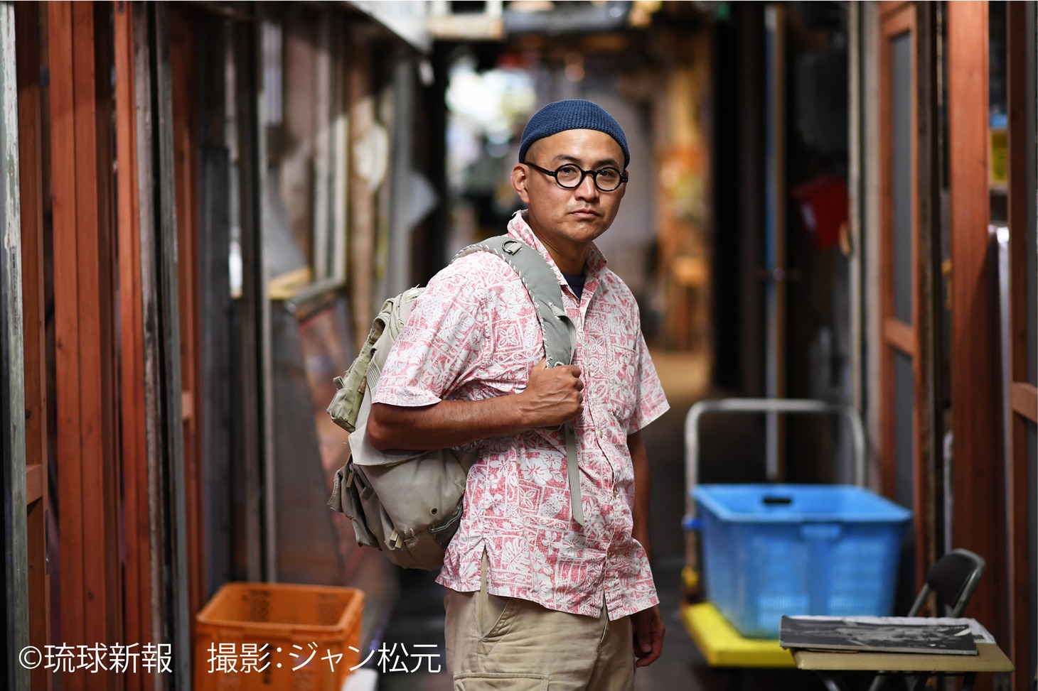 松林要樹 (c)琉球新報（撮影：ジャン松元）