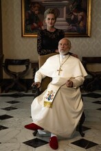 奥からシャロン・ストーン、ジョン・マルコヴィッチ。