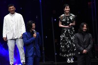 Netflixオリジナルシリーズ「全裸監督 シーズン2」ワールドプレミアの様子。