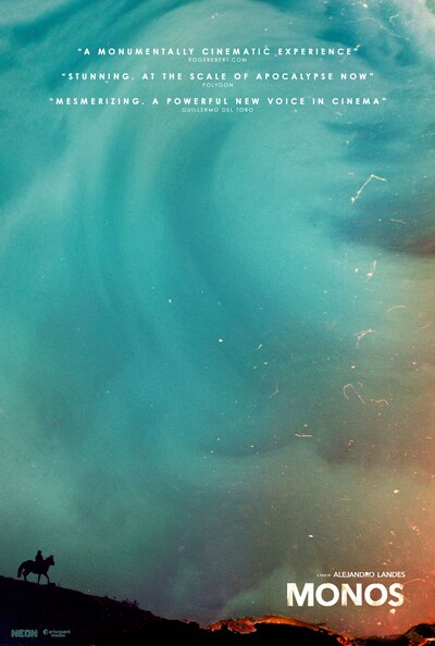 「MONOS 猿と呼ばれし者たち」海外版ポスタービジュアル