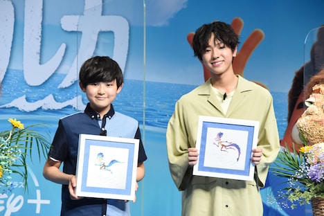 左から阿部カノン、池田優斗。