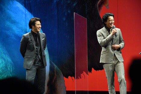 「ゴジラvsコング」ジャパンプレミアイベントの様子。