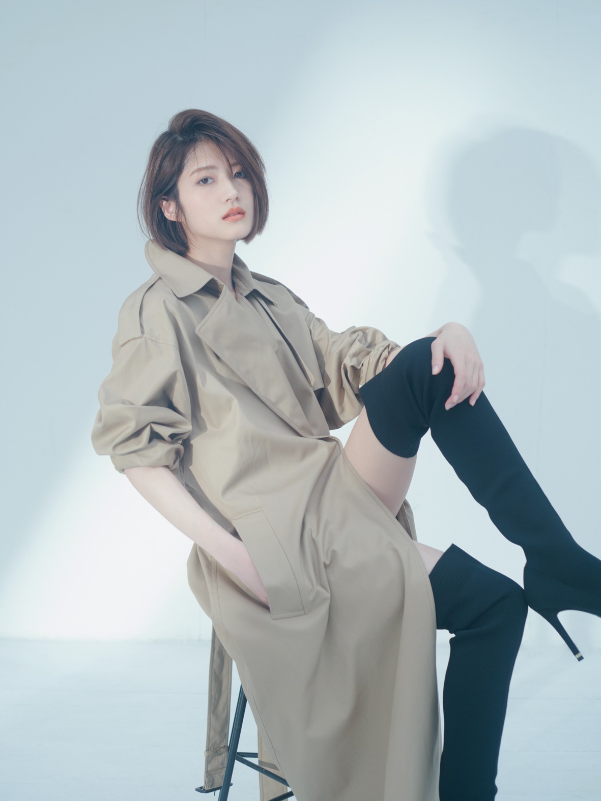 若月佑美セカンド写真集の掲載予定カット。（撮影：嶌村吉祥丸）