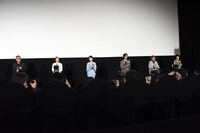 「いのちの停車場」舞台挨拶の様子。