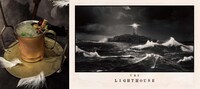 バー十誡で販売されるオリジナルカクテル・The Lighthouse “灯台守の宴”（税込2090円）。