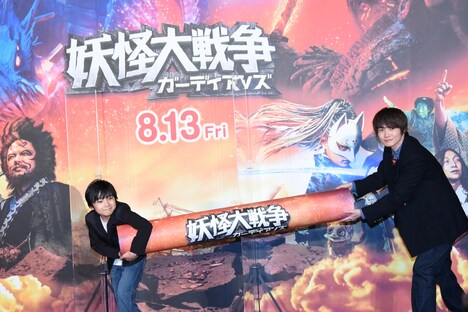 バトンタッチの様子。