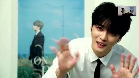 「ジェジュン:オン・ザ・ロード」生配信トークイベント付き上映会に参加したジェジュン。