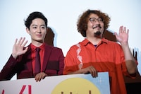 左から濱正悟、頃安祐良。