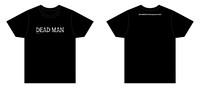 「デッドマン」ロゴTシャツ（黒）