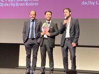 第74回カンヌ国際映画祭にて、「ONODA（原題）」公式上映の様子。