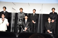 「東京リベンジャーズ」公開記念舞台挨拶の様子。