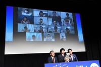 「犬部！」獣医学部生ティーチインイベントの様子。
