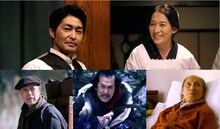 「リング・ワンダリング」の追加キャスト。上段左から安田顕、片岡礼子。下段左から田中要次、長谷川初範、品川徹。