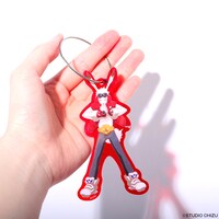 「サマーウォーズ カラーアクリルキーホルダー」（キング・カズマ / 税込1100円）