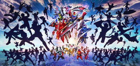 「Wアニバーサリーアート スペシャルビジュアルシート」シルエットver.ビジュアル