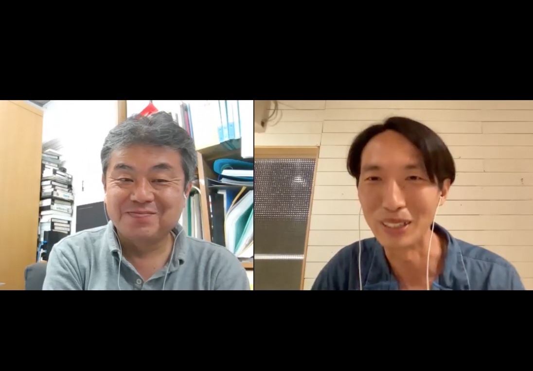 左から北條誠人、柴田修兵。