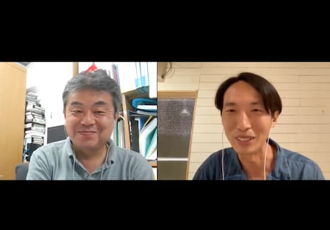 左から北條誠人、柴田修兵。