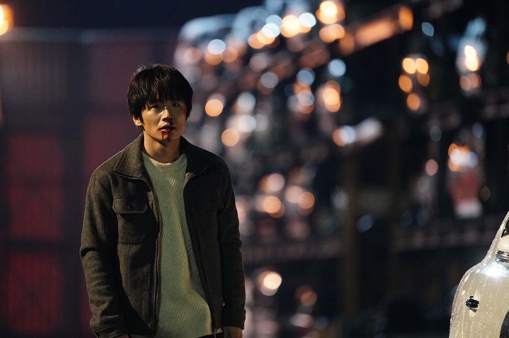 「鳩の撃退法」より、風間俊介演じる幸地秀吉。