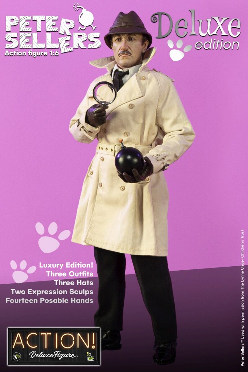 ピーター セラーズ 1 6 アクションフィギュア デラックス Ver ジョン ウェイン ピーター セラーズがフル可動フィギュアに 画像ギャラリー 11 12 映画ナタリー