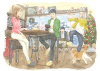 「今はちょっと、ついてないだけ」イメージボード（画：柴山智隆） (c)2022映画『今はちょっと、ついてないだけ』製作委員会／画・柴山智隆