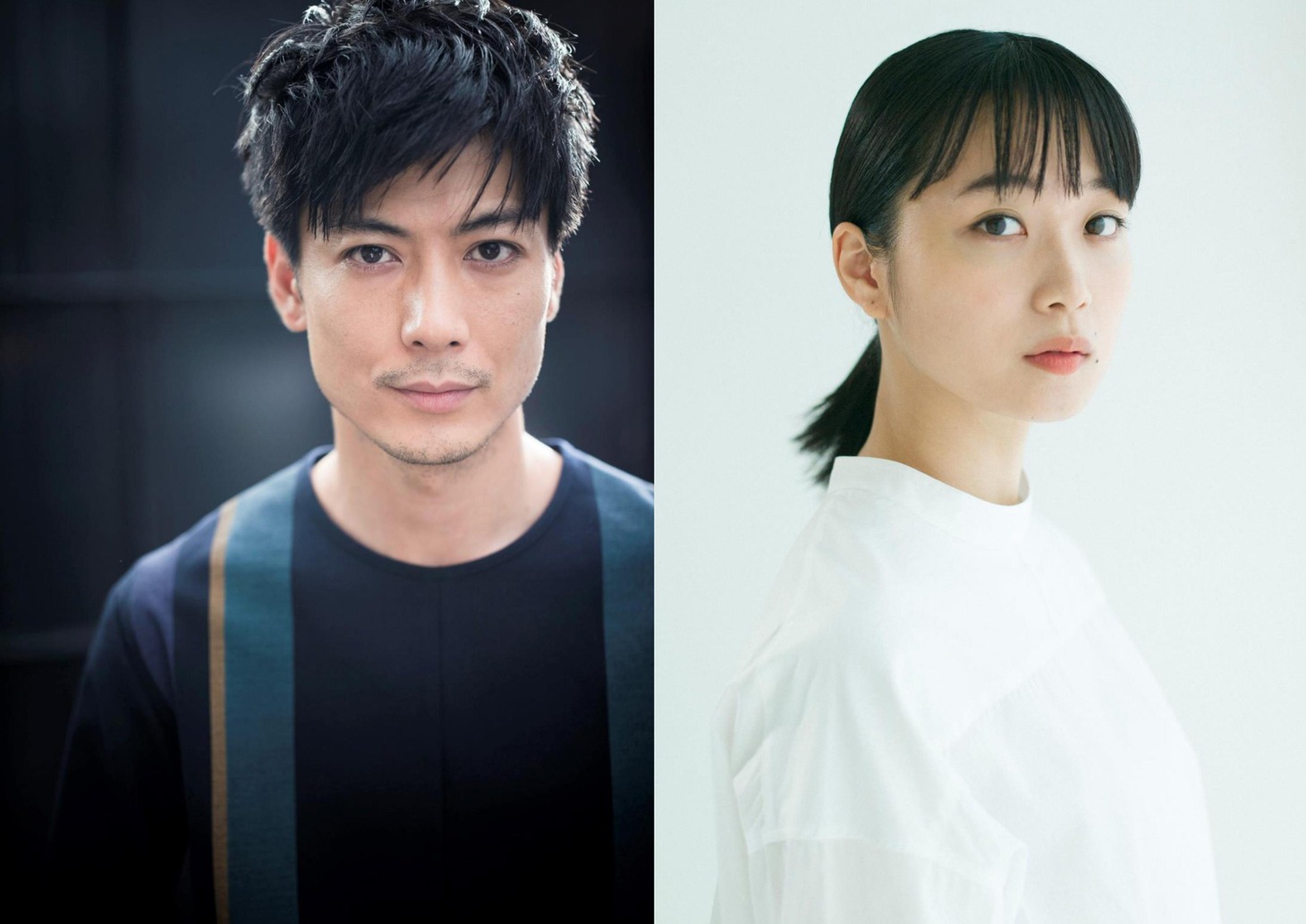 左から玉山鉄二、深川麻衣。