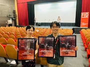 左から荒木知佳、杉田協士。