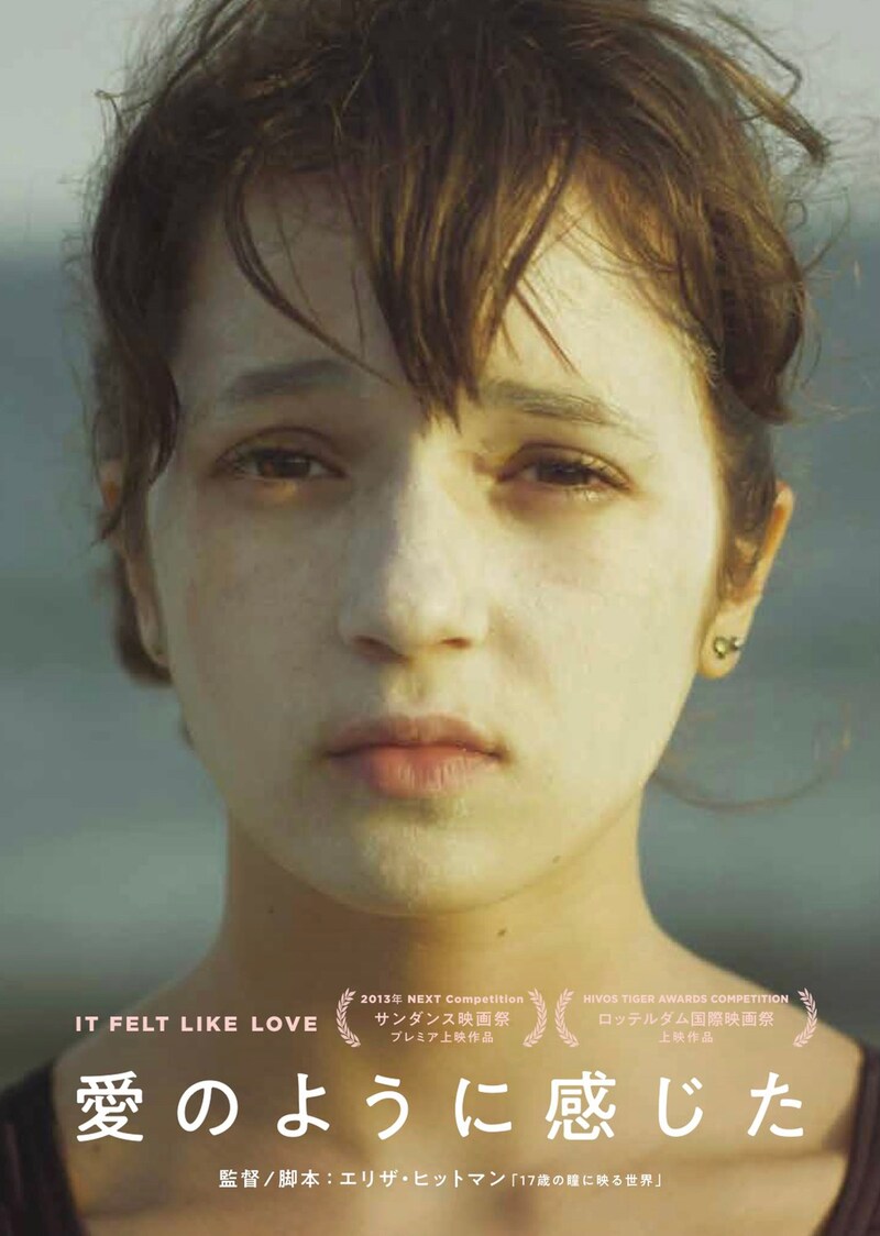 「愛のように感じた」チラシビジュアル