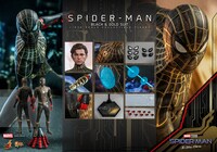 【ムービー・マスターピース】「スパイダーマン：ノー・ウェイ・ホーム」スパイダーマン（ブラック＆ゴールドスーツ版）