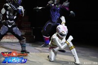 「機界戦隊ゼンカイジャーVS百獣戦隊ガオレンジャー スペシャルバトルステージ」の様子。