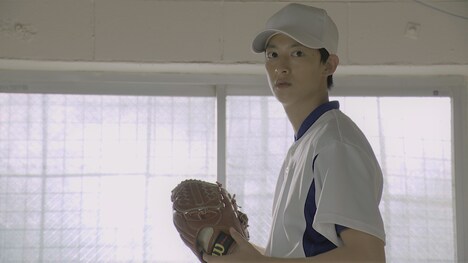 「くら寿司 presents 高校野球ショートドラマ 海と空と蓮と」より、伊藤あさひ演じる成田青空。