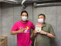 左から入江悠、北條誠人。