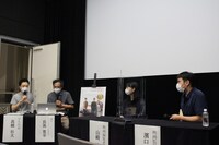 トークイベントの様子。