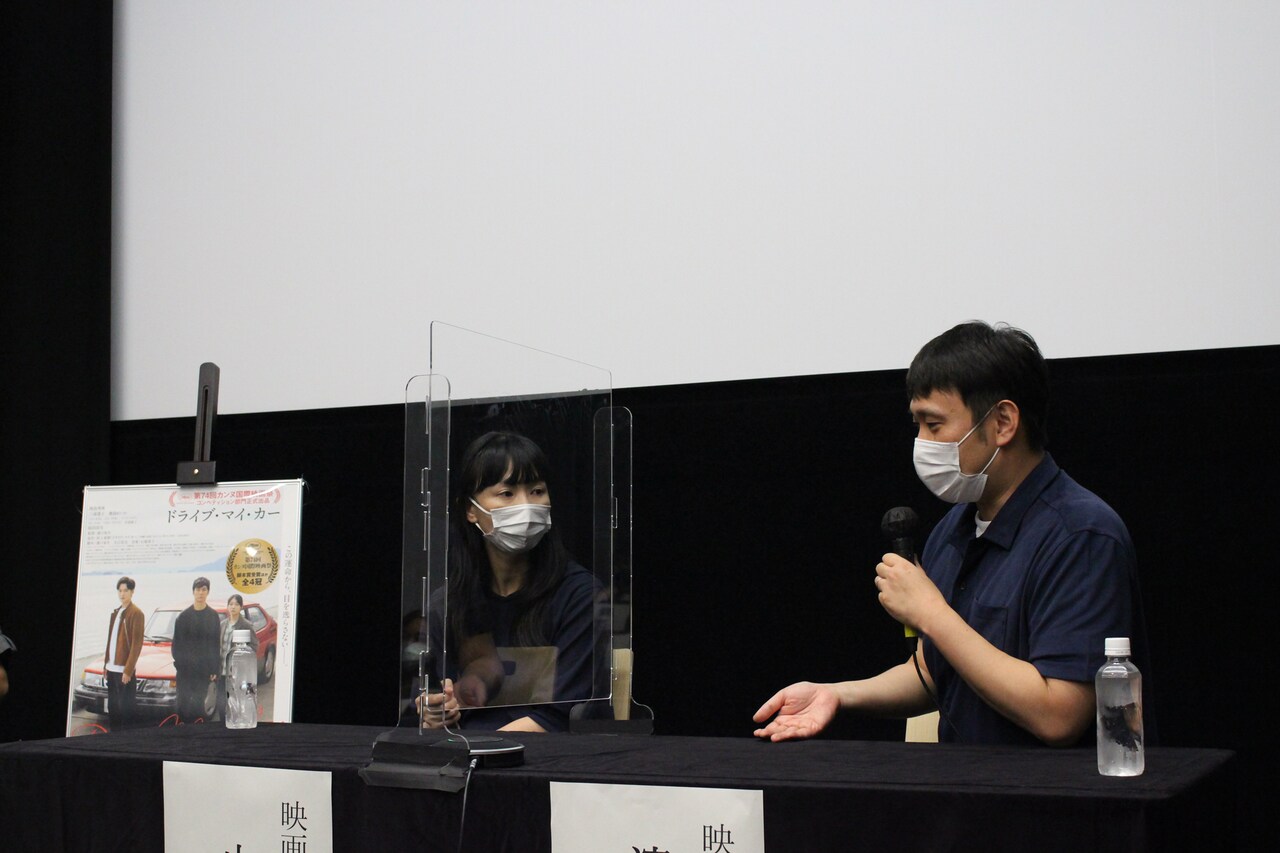 「ドライブ・マイ・カー」監督・濱口竜介と編集・山崎梓が母校で制作語り合う