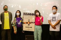 左から井浦新、根矢涼香、福田沙紀、入江悠。