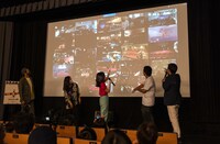 「シュシュシュの娘」プレミア試写会の様子。