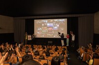 「シュシュシュの娘」プレミア試写会の様子。