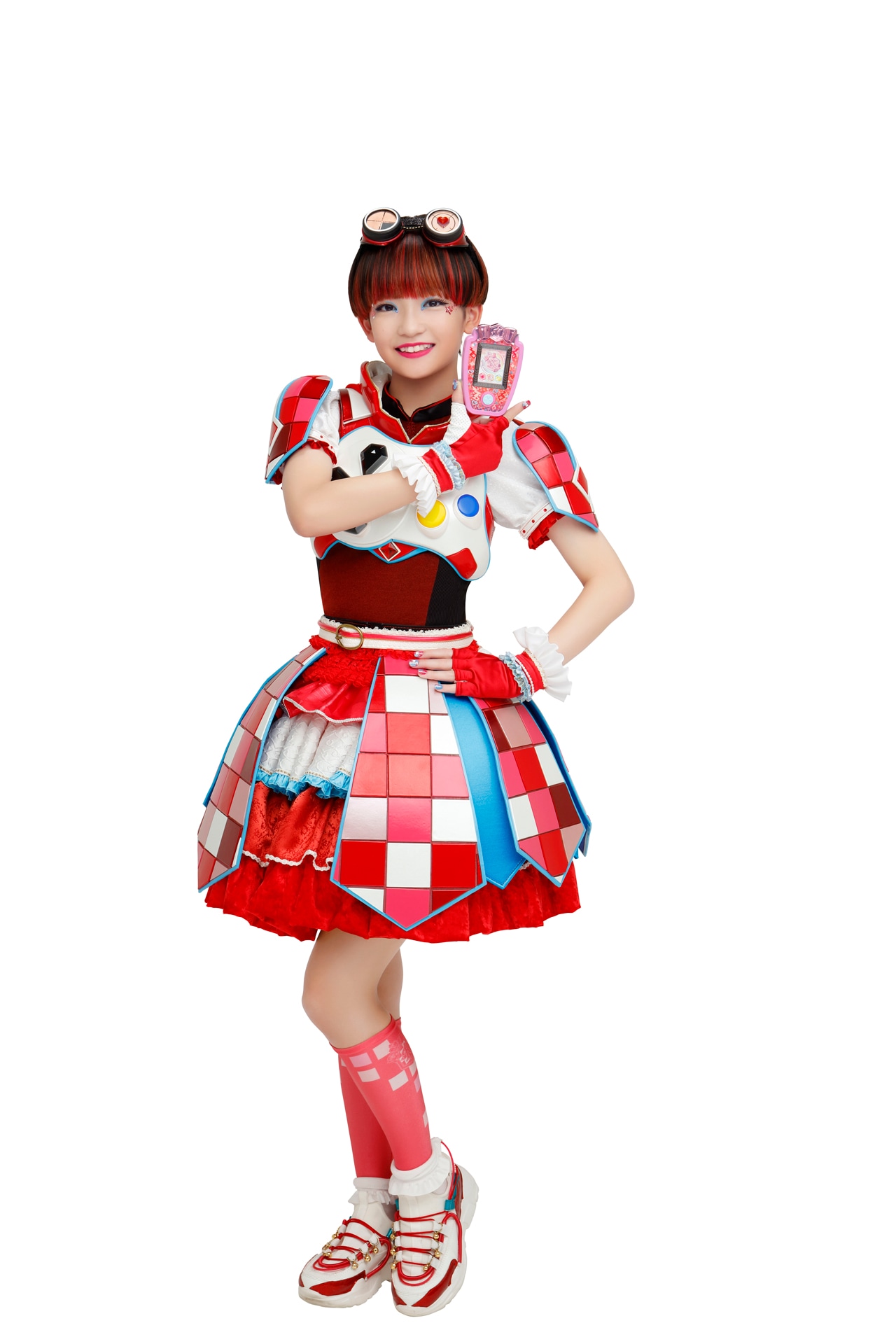 比嘉優和演じる赤星ホノカ。