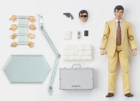 ユージのフィギュアとパーツ。